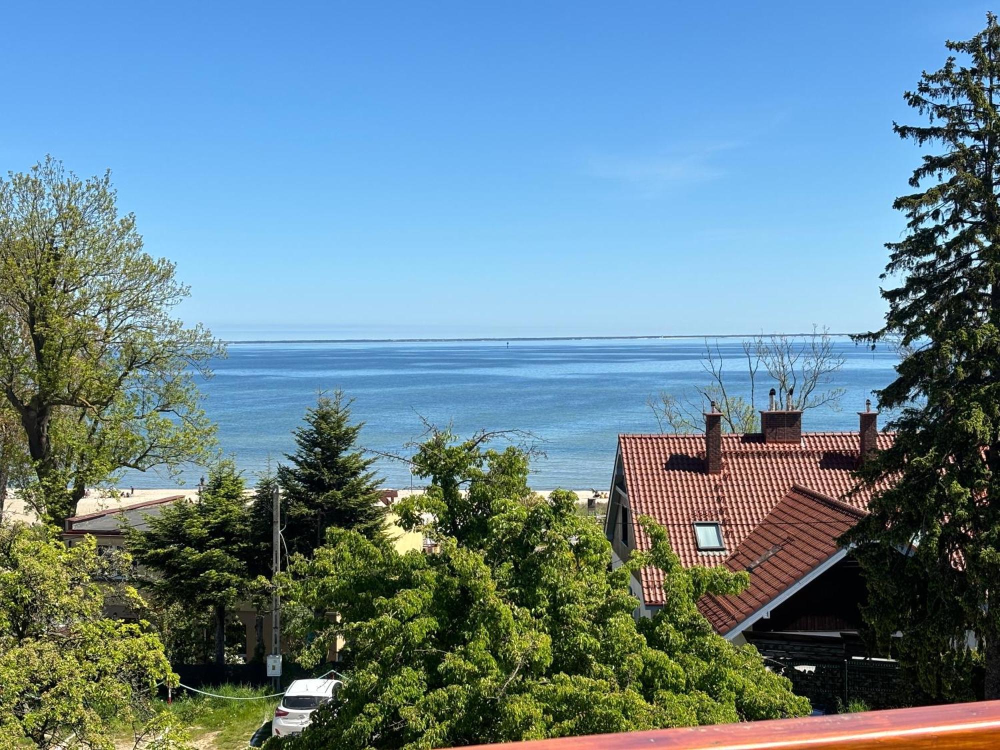 Dom Wakacyjny Klifowa 1 Mechelinki Exterior foto